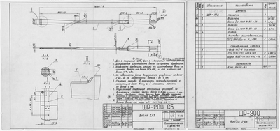 ШР_200_ШлюпкаРабочая_Весло_2,65метра_1974